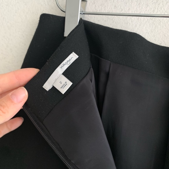 Nordstrom black pencil skirt - Picture 4 of 4
